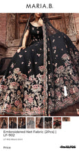 Load image into Gallery viewer, Mariab Shirt Luxe Embellished Net
