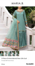 Load image into Gallery viewer, Mariab 2-Piece Plain Raw silk
