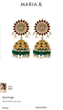 Load image into Gallery viewer, Mariab kundan Jhumka Earrings
