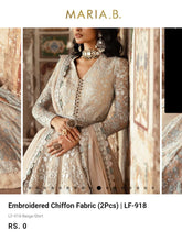 Load image into Gallery viewer, Mariab Shirt Luxe Embroidered Chiffon
