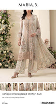 Load image into Gallery viewer, MariaB 4-Piece Mbroidered chiffon
