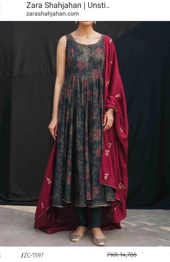 Zara Shahjahan Shirt