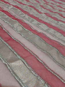 Crimson Chatta Patti Front Fabric