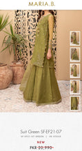 Load image into Gallery viewer, Mariab Fabric Chiffon Embriodred
