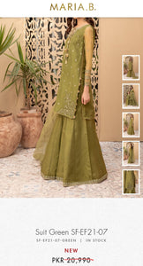 Mariab Fabric Chiffon Embriodred