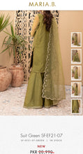 Load image into Gallery viewer, Mariab Fabric Chiffon Embriodred
