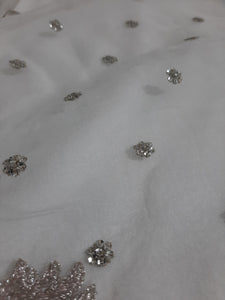 Mariab Shirt Foil Work