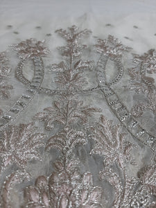 Mariab Shirt Foil Work
