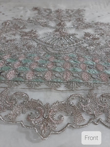 Mariab Shirt Foil Work