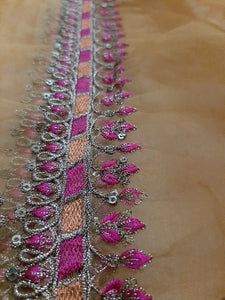 Mariab Neckline Sleeves & Daman Patches Set
