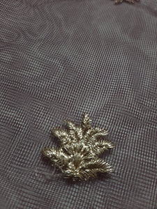 Branded Fabric Embroidered Net