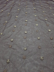 Branded Fabric Embroidered Net