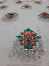 Load image into Gallery viewer, Mariab Fabric Embroidered Chiffon
