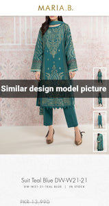Mariab Front & Sleeves