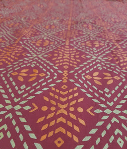 Mariab Block Printed Fabric