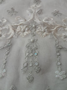 Mariab Sleeves Pair Pearl work