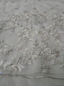Mariab Sleeves Pair Pearl work