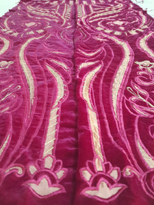 Asifa Nabeel Velvet Silk-Applic