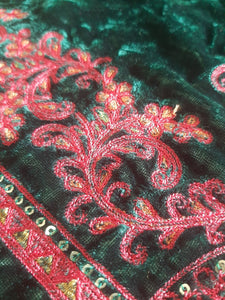 Mariab Velvet Sleeves Pair
