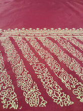 Load image into Gallery viewer, Kayseria Fabric Hand BlockPrinted Raw silk

