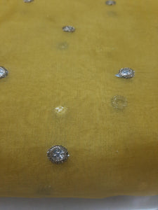 Mariab Foilwork Fabric