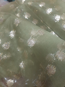 Mariab Fabric Organza Jacquard lurex