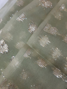 Mariab Fabric Organza Jacquard lurex