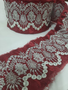 Maryam Hussain Patch Foilwork