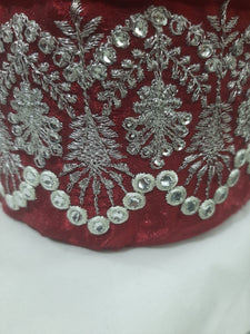 Maryam Hussain Patch Foilwork
