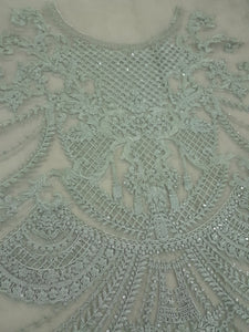 Mariab Front Cutwork Style