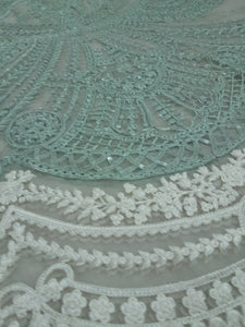 Mariab Front Cutwork Style