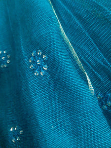 Mariab Fabric Embroidered Cotton Net