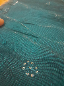 Mariab Fabric Embroidered Cotton Net