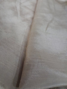 Charizma Fabric Plain Raw Silk