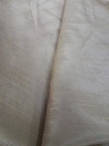 Charizma Fabric Plain Raw Silk