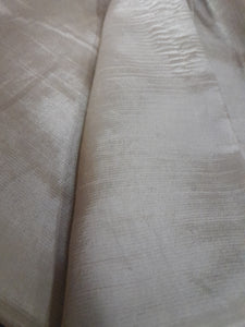 Charizma Fabric Plain Raw Silk