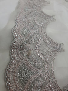Mariab Shirt Foil Work