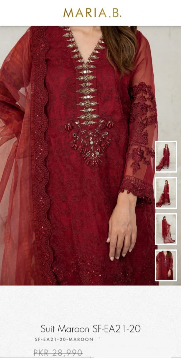 Mariab Front Fabric