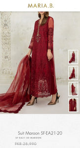 Mariab Front Fabric