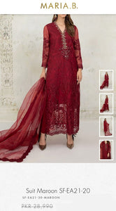 Mariab Front Fabric