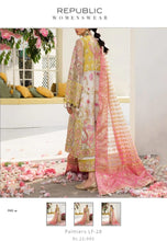 Load image into Gallery viewer, Republic Duppta Pallu Foil Print
