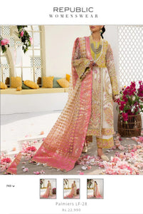 Republic Duppta Pallu Foil Print