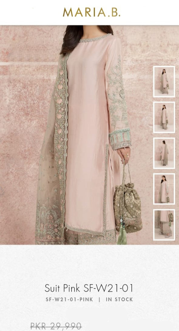 Mariab Sleeves Pair