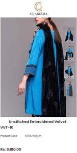 Charizma Shawl Palachi velvet