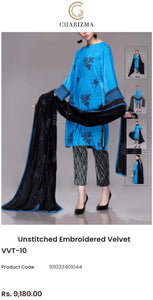 Charizma Shawl Palachi velvet