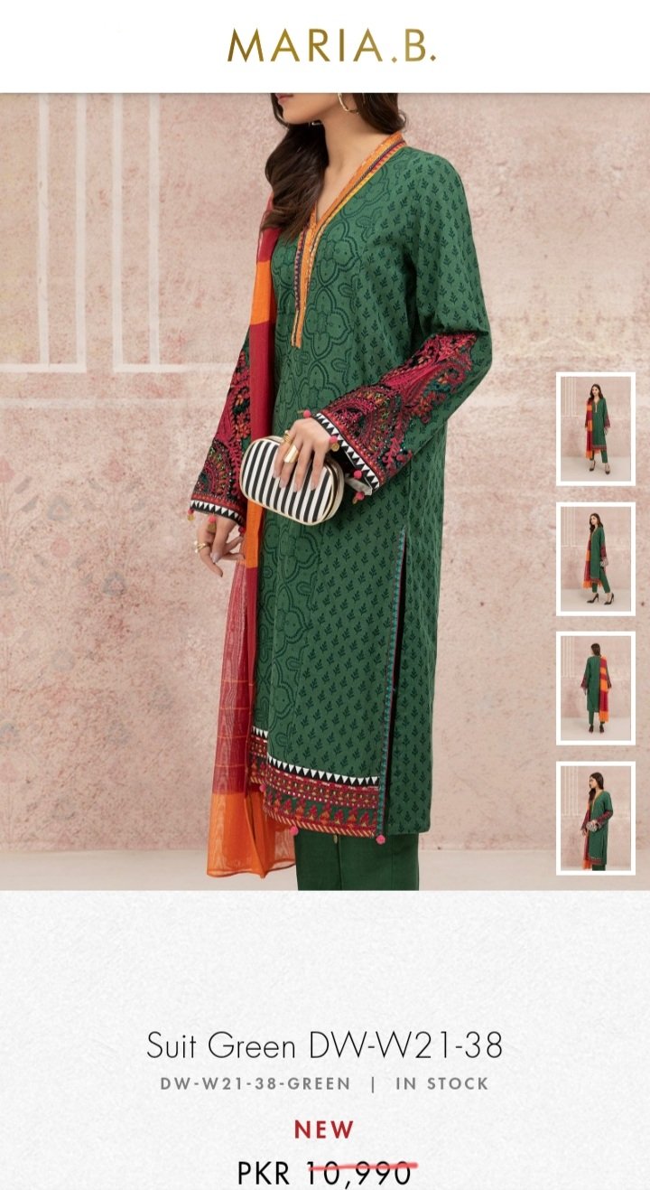 Mariab Velvet Sleeves Pair