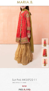 Mariab Frock Panels & Duppta