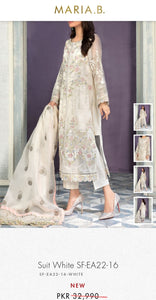 Mariab Sleeves Pair Pearl work