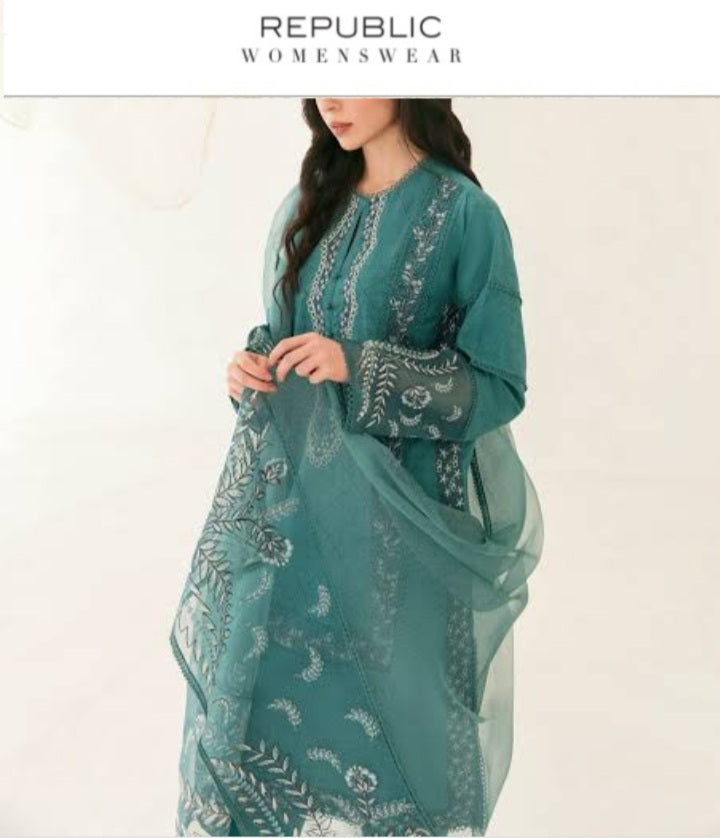 Republic Cotton Raw Silk Fabric