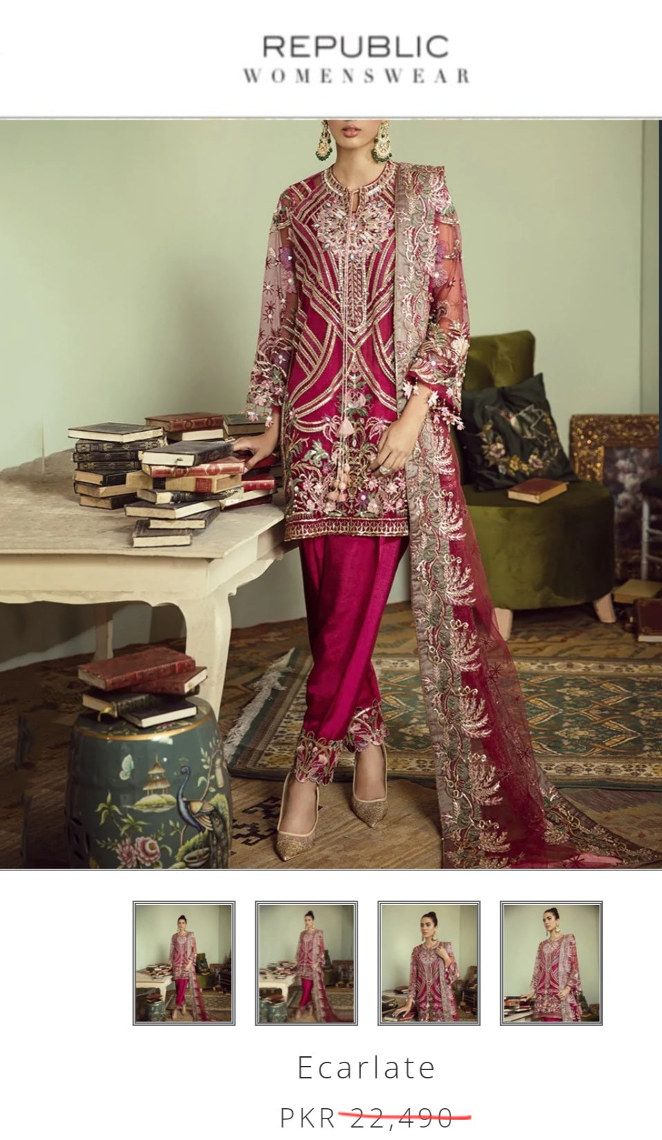 Republic Cotton Raw Silk Fabric